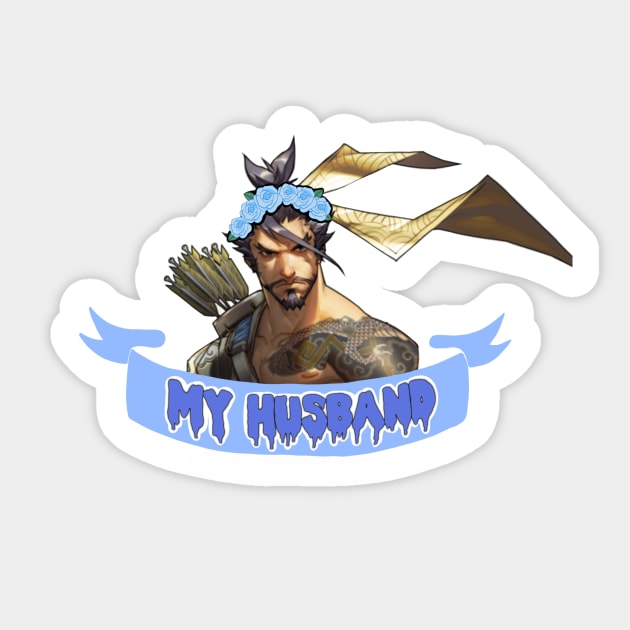 Oh Hanzo! Sticker by LadyTsundere